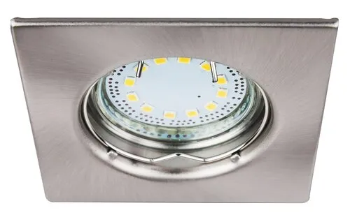 Beltéri süllyesztett lámpa GU10 3W 240lm szatin króm Lite...