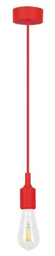 Beltéri függeszték E27 40W piros Roxy