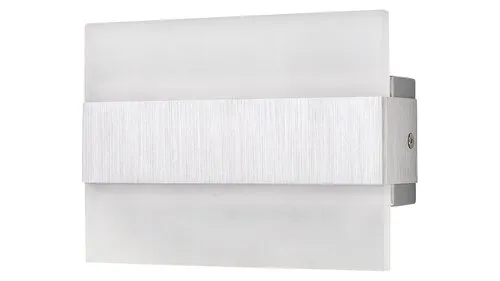 Beltéri LED fali lámpa 4W 180lm 3000K súrolt alumínium Nev...