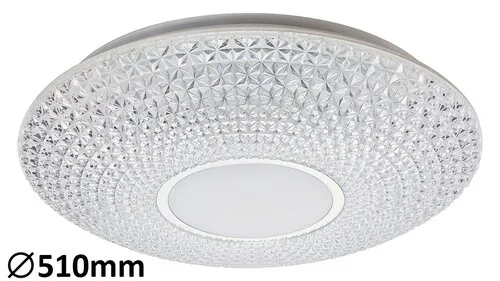 Beltéri LED mennyezeti lámpa 72W 5728lm 3000-6500K átlátsz...