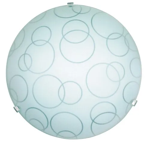 Beltéri mennyezeti lámpa E27 60W fehér/mintás Ada