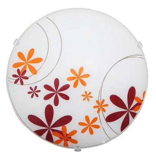 Beltéri mennyezeti lámpa E27 60W fehér/mintás Iris