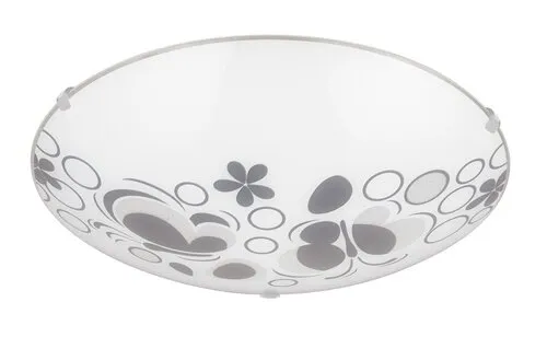 Beltéri mennyezeti lámpa E27 60W fehér/mintás Irina