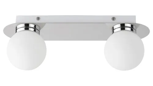 Beltéri fali lámpa G9 28W fehér/króm Becca