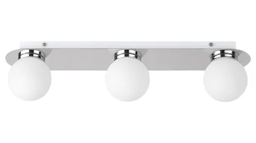 Beltéri mennyezeti lámpa G9 3x28W fehér/króm Becca