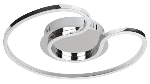 Beltéri LED mennyezeti lámpa 30W 2400lm króm Melora