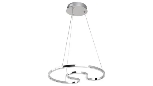 Beltéri LED függeszték 30W 2400lm 4000K króm Melora