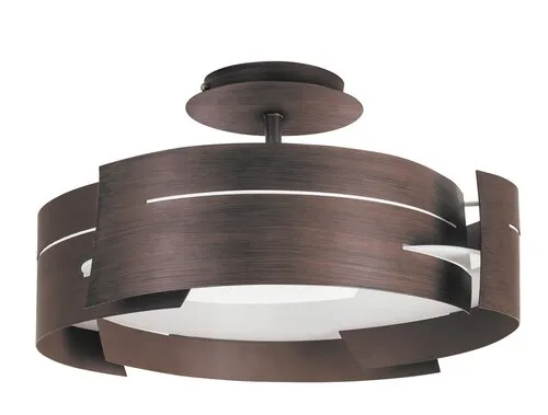 Beltéri mennyezeti lámpa E27 3x60W wenge Berbera 