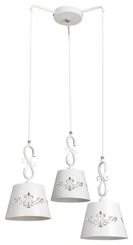 Beltéri függeszték E14 3x40W fehér Anna 