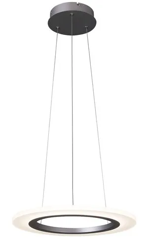 Beltéri LED függeszték 20W 1200lm 4000K ezüst Adrienne