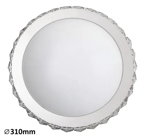 Beltéri LED mennyezeti lámpa 18W 1620lm 4000K króm Michell...