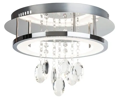 Beltéri LED mennyezeti lámpa 24W 2000lm 4000K króm Romina...