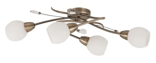 Beltéri mennyezeti lámpa E14 4x40W bronz Emily