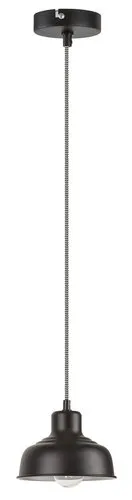 Beltéri függeszték E27 60W matt fekete Owen