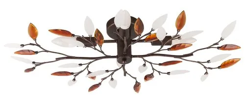 Beltéri mennyezeti lámpa E14 4x40W antik barna Lilian