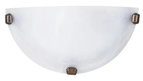 Beltéri fali lámpa E27 60W fehér/üveg Alabastro