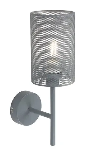 Beltéri fali lámpa E14 25W szürke Callia 