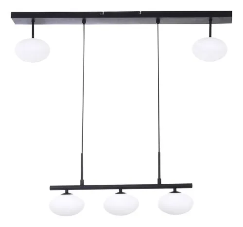 Beltéri függeszték G9 3x28W fekete/fehér Calista 