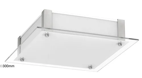 Beltéri LED mennyezeti lámpa 12W 960lm 3000K fehér Carl ...