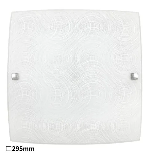 Beltéri LED mennyezeti lámpa 12W 960lm 4000K fehér/mintás ...