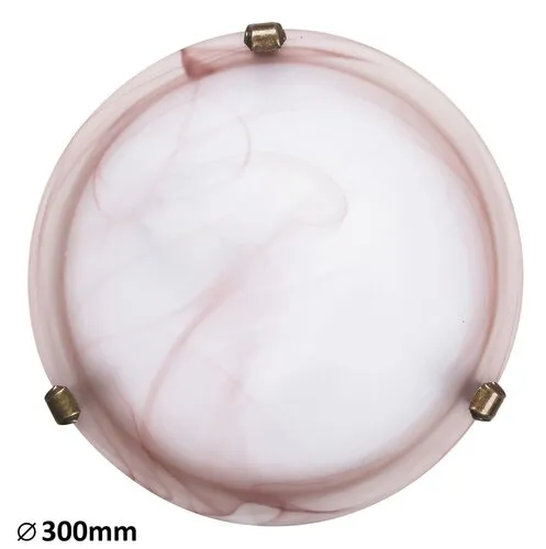 Beltéri mennyezeti lámpa E27 60W tobacco alabástrom üveg A...