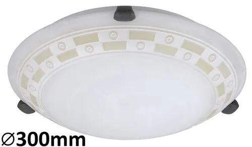 Beltéri mennyezeti lámpa E27 60W fehér alabástrom üveg Tom...