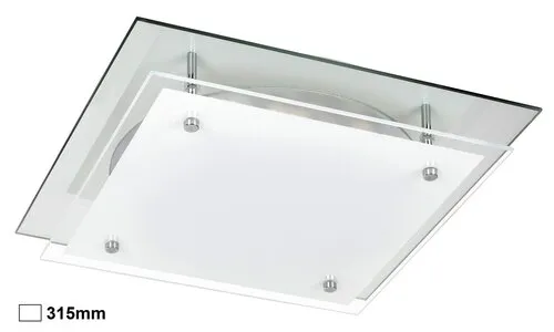 Beltéri LED mennyezeti lámpa 18W 1440lm 3000K tükör/fehér ...