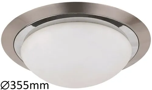 Beltéri mennyezeti lámpa E27 2x40W króm Princessa