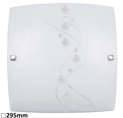 Beltéri mennyezeti lámpa E27 60W fehér mintás Ruby