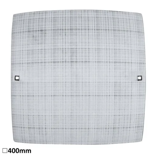 Beltéri mennyezeti lámpa E27 2x60W fehér mintás Scottie...