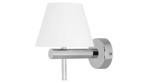 Beltéri LED fali lámpa 6W 550lm 4000K króm/fehér Angus