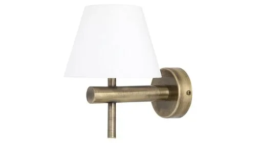 Beltéri LED fali lámpa 6W 550lm 3000K antik bronz/fehér An...