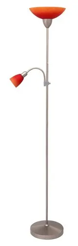 Beltéri állólámpa E27 100W, E14 40W szatin króm Rainbow...