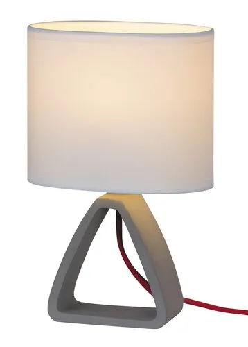 Éjjeli lámpa E14 40W beton/fehér Henry