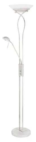 Beltéri állólámpa E27 2x15W+G9 40W antik fehér Gamma