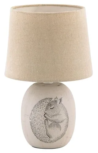 Éjjeli lámpa E14 40W barna Dorka