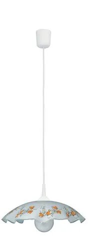 Beltéri függeszték E27 60W fehér/mintás Vino