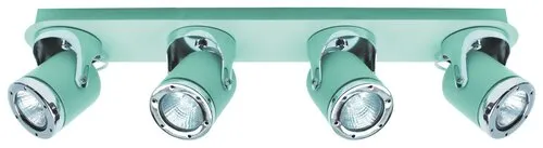 Beltéri karos spotlámpa GU10 4x5W menta April