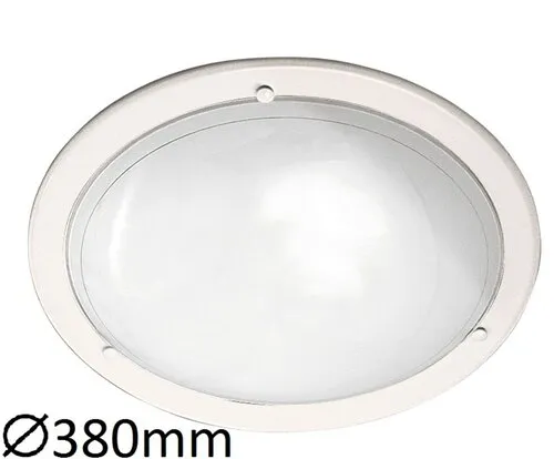 Beltéri mennyezeti lámpa E27 2x60W fehér Ufo