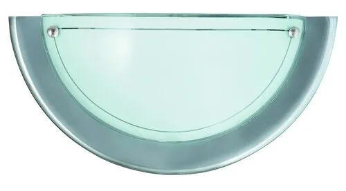 Beltéri fali lámpa E27 60W króm/opál üveg Ufo