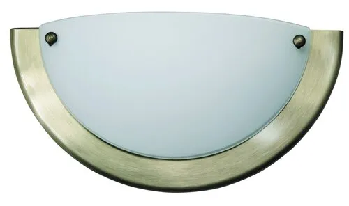 Beltéri fali lámpa E27 60W bronz/fehér Ufo