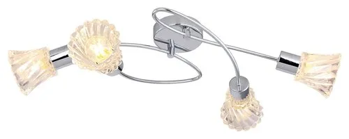 Beltéri karos spotlámpa E14 4x40W króm Hestia