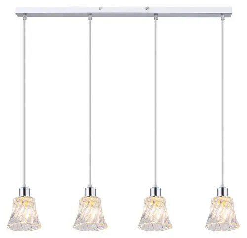 Beltéri függeszték E14 4x40W króm Hestia