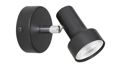 Beltéri fali lámpa GU10 50W fekete Konrad