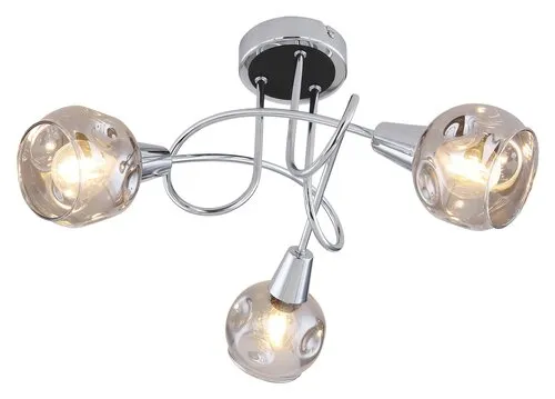 Beltéri mennyezeti lámpa E14 3x40W króm Tamara