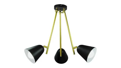 Beltéri függeszték E14 3x40W fekete/arany Alder 