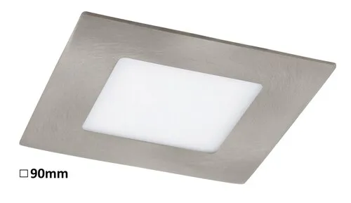 Beltéri LED süllyesztett lámpa 3W 170lm 3000K szatin króm ...