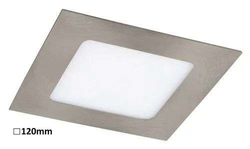 Beltéri LED süllyesztett lámpa 6W 350lm 3000K szatin króm ...