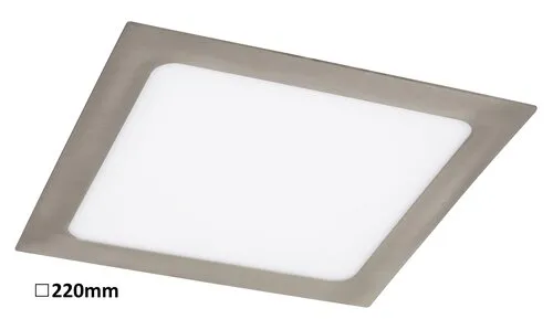 Beltéri LED süllyesztett lámpa 18W 1400lm 3000K szatin kró...