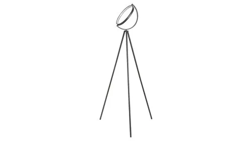 Beltéri LED állólámpa 12W 960lm 3000K matt fekete Echo ...